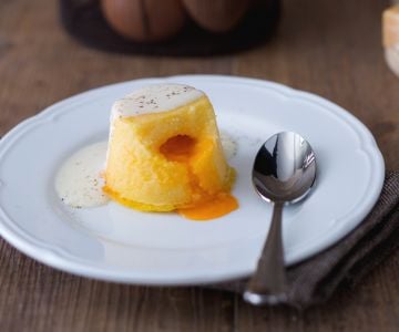 Tartelette de polenta au cœur fondant