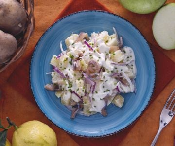 Salade de hareng fumé