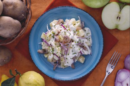 Salade de hareng fumé