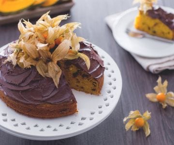 Gâteau potiron et chocolat