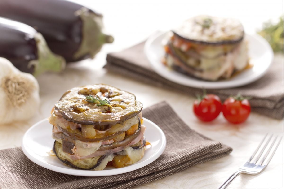 Petits gâteaux aux aubergines