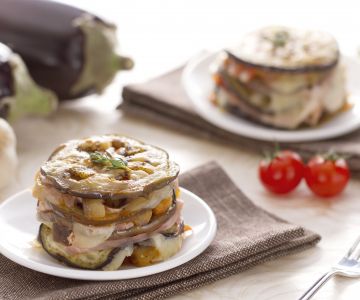 Petits gâteaux aux aubergines