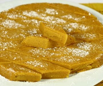 Losanges sucrés à la citrouille