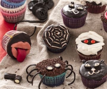 Cupcakes monstrueux d'Halloween
