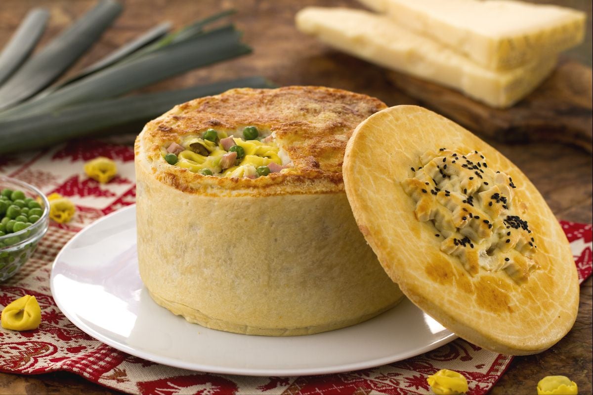 Timbale de tortellini