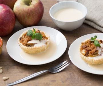 Tartelettes aux pommes en pâte feuilletée