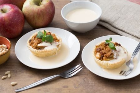 Tartelettes aux pommes en pâte feuilletée