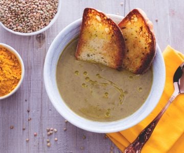 Crème de lentilles