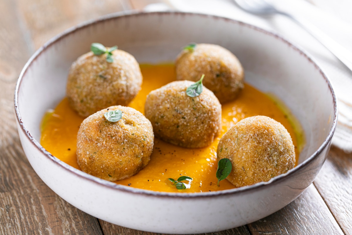 Boulettes véganes crémeuses