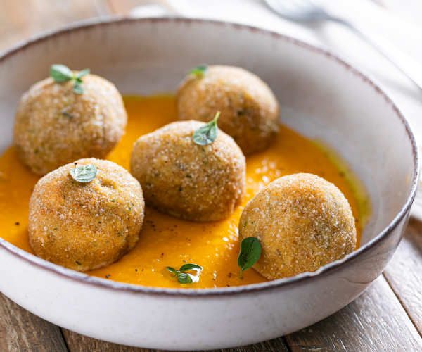 Boulettes véganes crémeuses