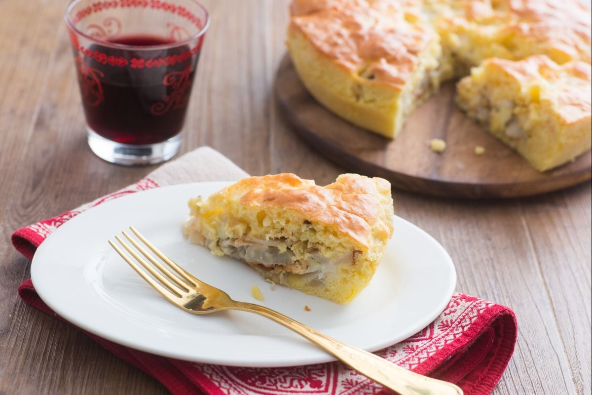 Tarte salée aux fenouils