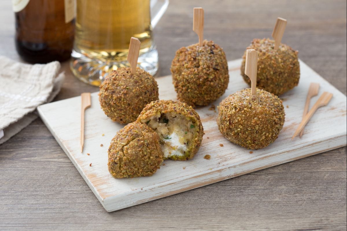 Boulettes de viande bouillie et ricotta