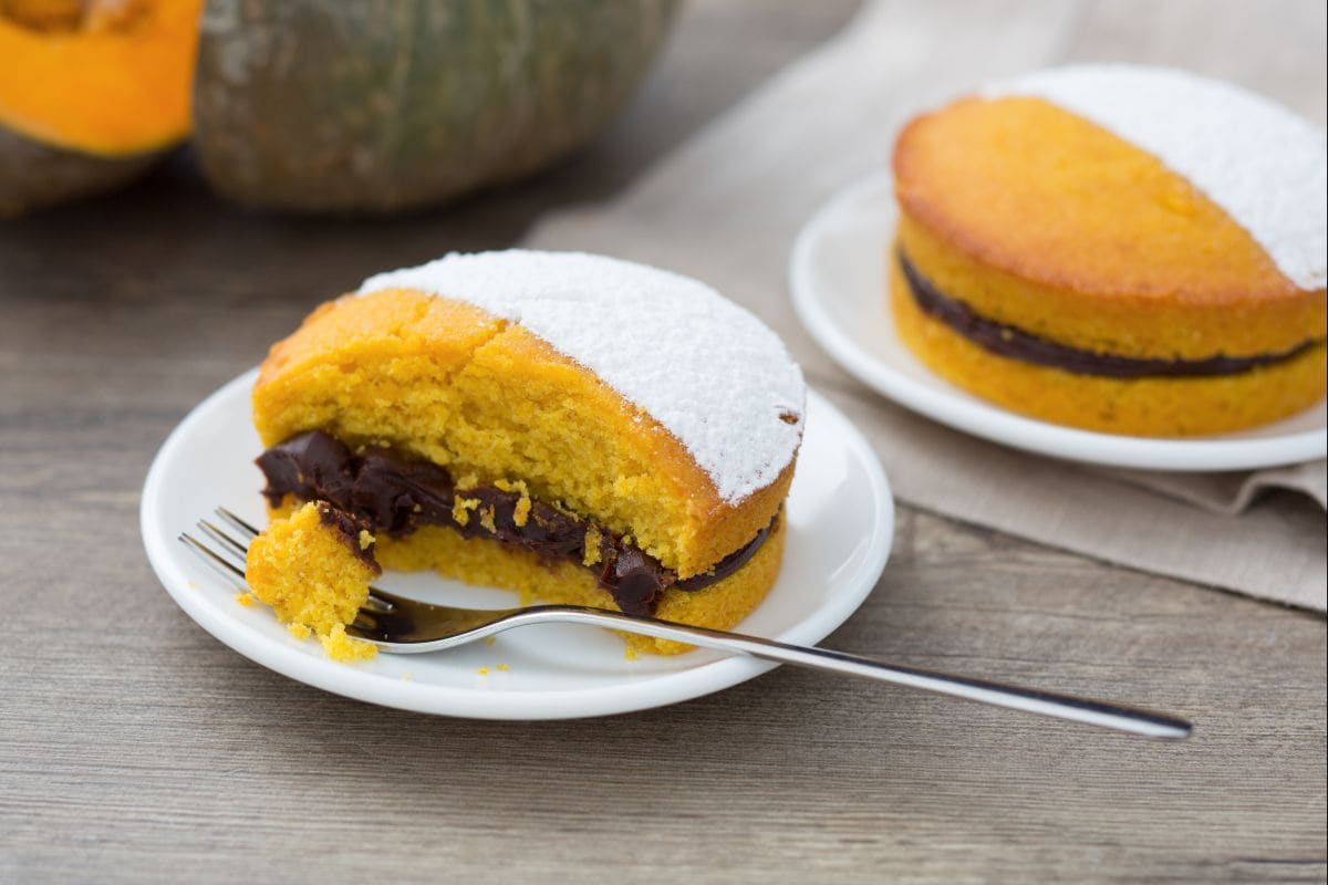 Petits gâteaux à la courge et au chocolat