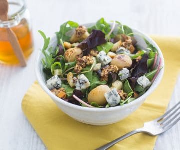 Salade de châtaignes