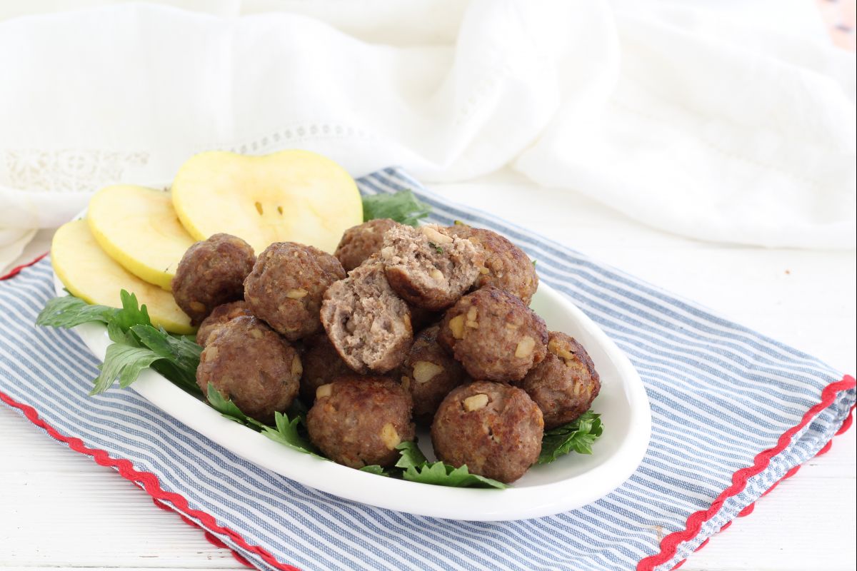 Boulettes de viande et pommes