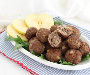 Boulettes de viande et pommes