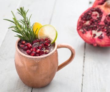 Moscow mule à la grenade