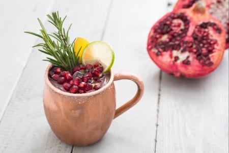 Moscow mule à la grenade