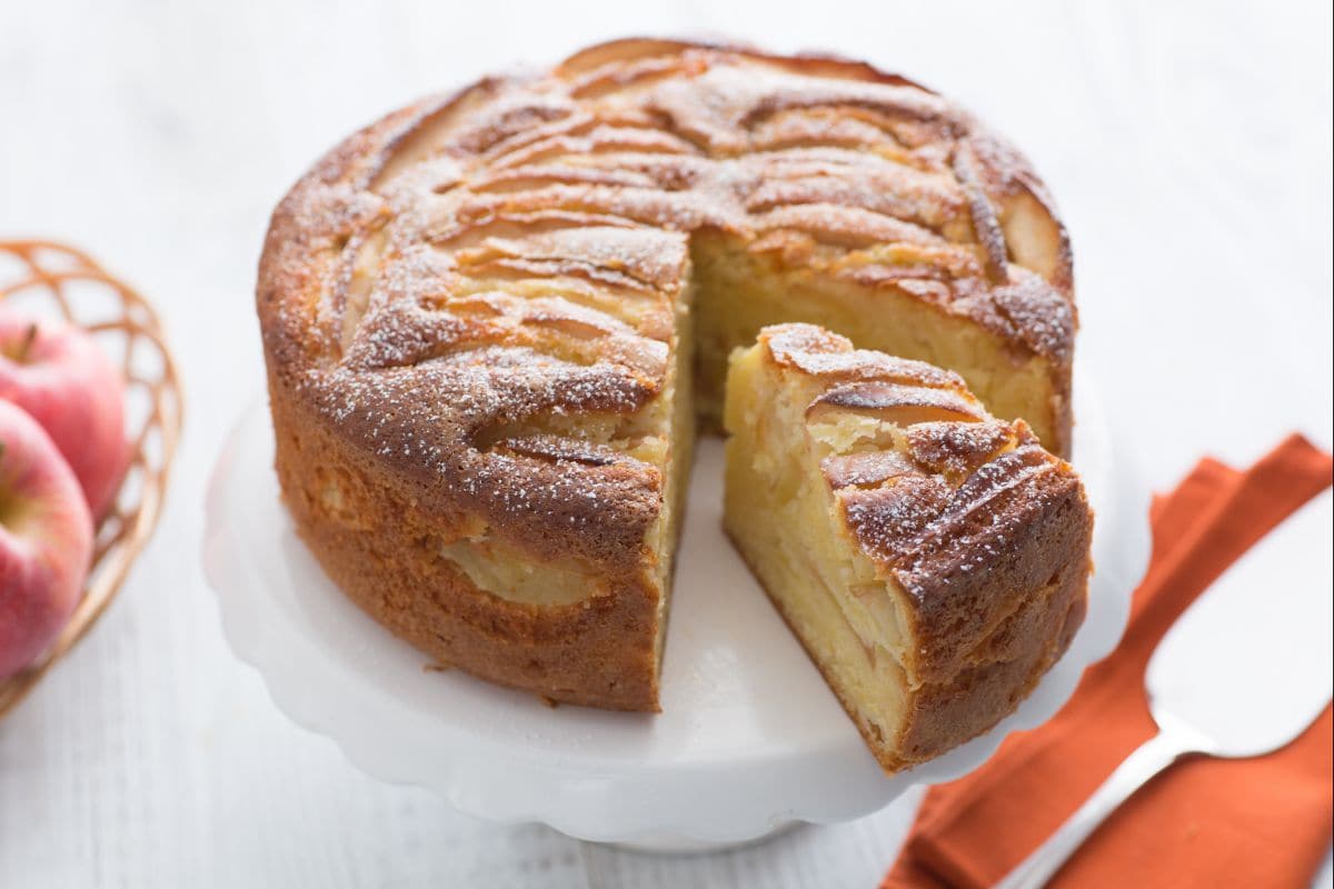 Gâteau pomme-orange