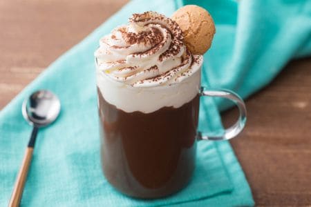 Chocolat chaud à la noix de coco