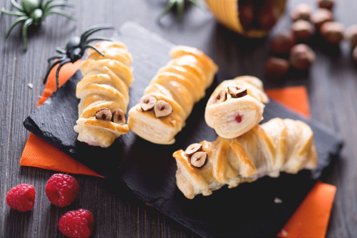 Momies sucrées en pâte feuilletée
