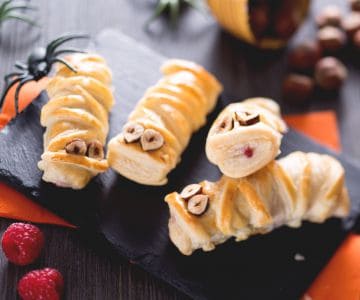 Momies sucrées en pâte feuilletée
