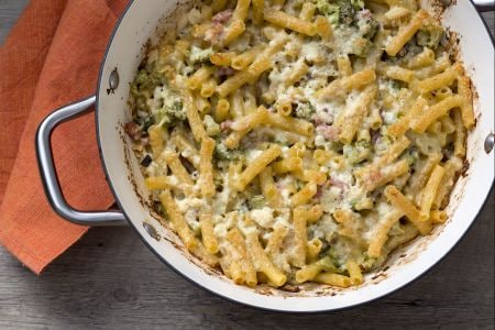 Sedanini gratinés au four