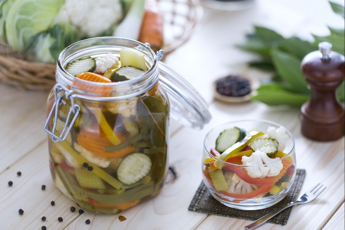 Légumes en pickles