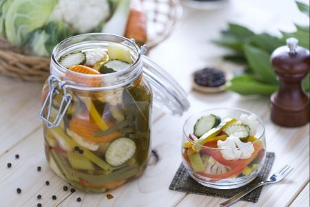 Légumes en pickles