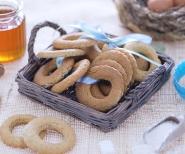Biscuits au miel et aux graines de pavot