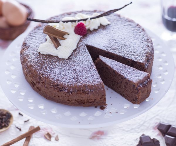 Gâteau au vin rouge