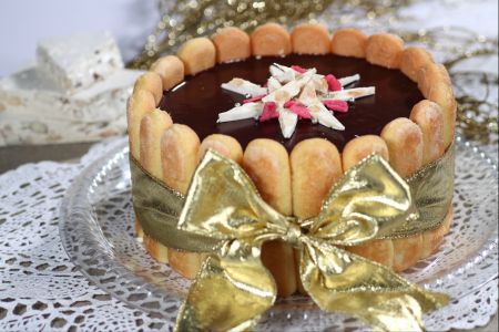 Charlotte (parfait) au nougat