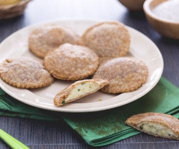 Tirtlan aux pommes de terre et ricotta
