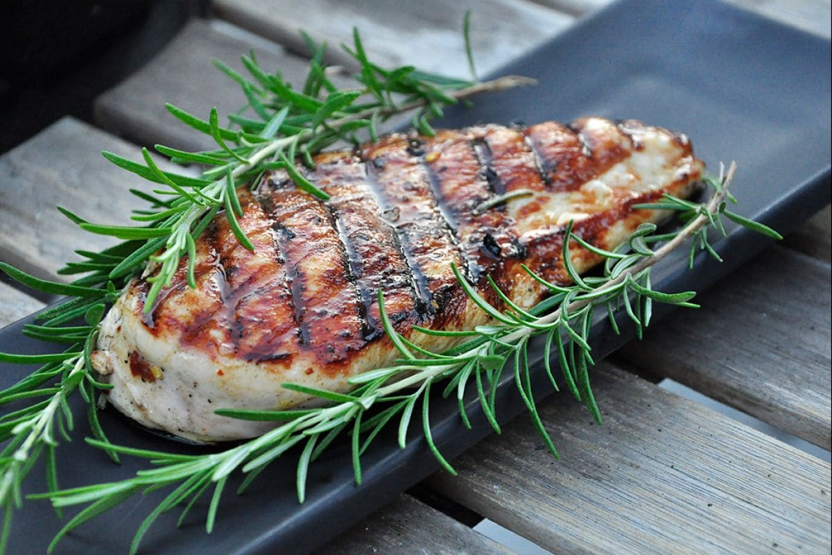 Poulet à la brique