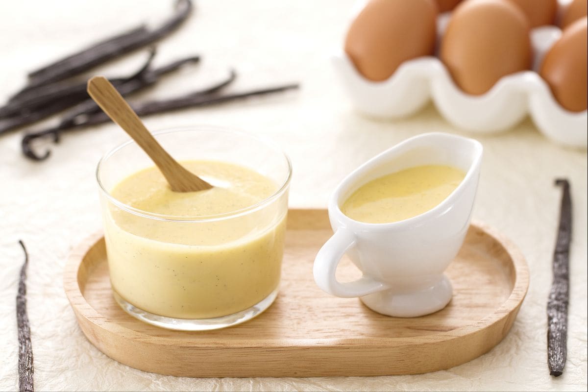Sauce à la vanille