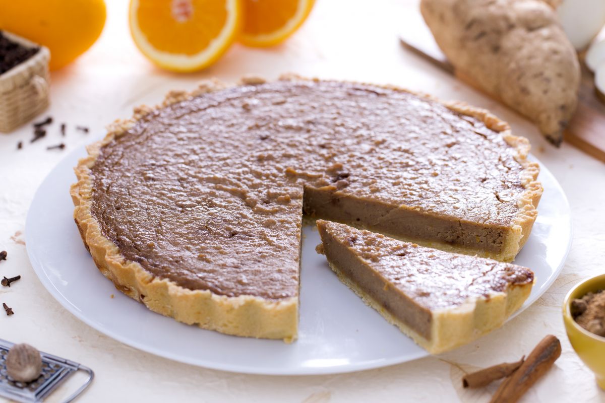 Tarte de patates douces