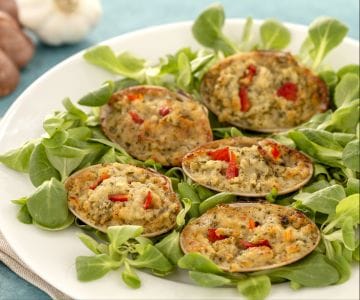Fasolari gratinés
