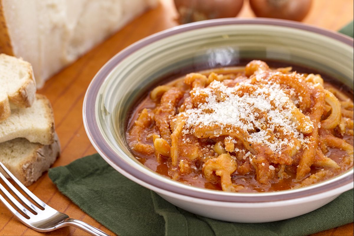 Tripes à la parmesane