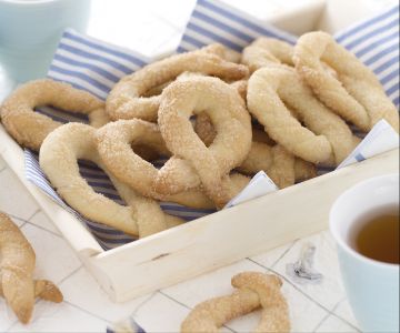 Torcetti au beurre