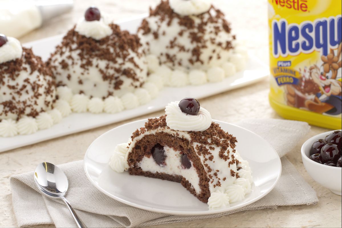 Délices forêt noire au Nesquik