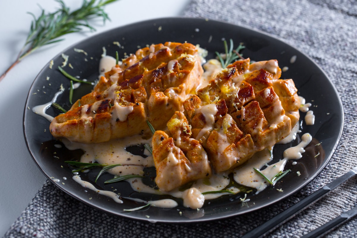 Blanc de poulet crémeux