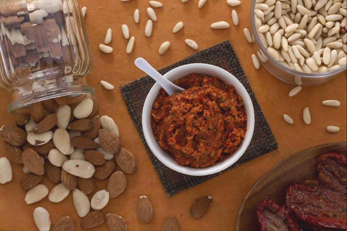 Pesto de tomates séchées