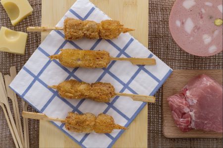 Brochettes à la bolognaise