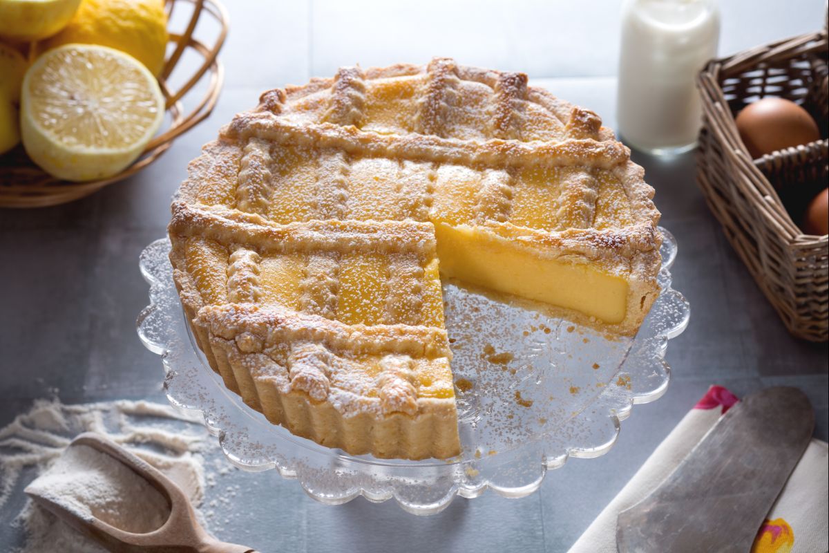 Tarte à la crème de citron