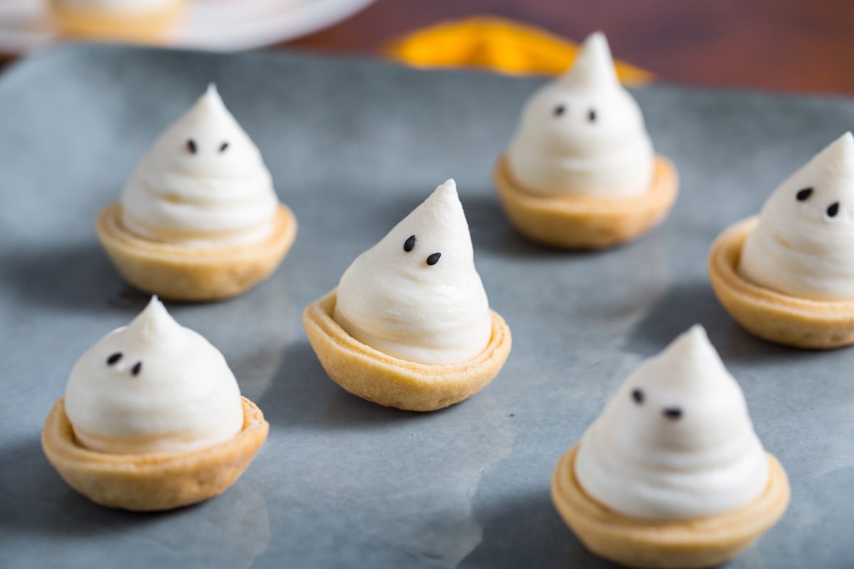 Tartelettes fantôme au Grana Padano