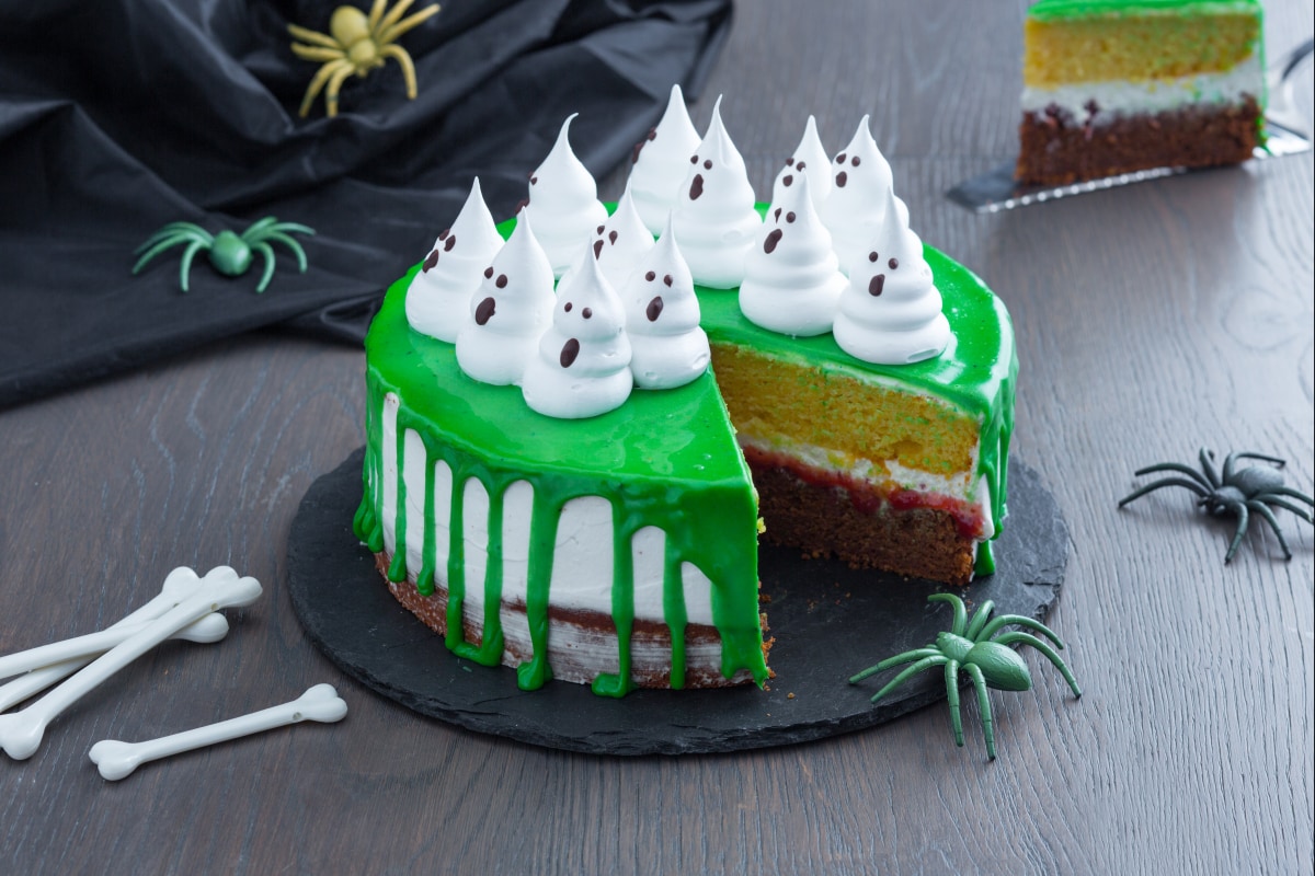 Gâteau d'Halloween