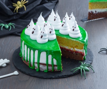 Gâteau d'Halloween