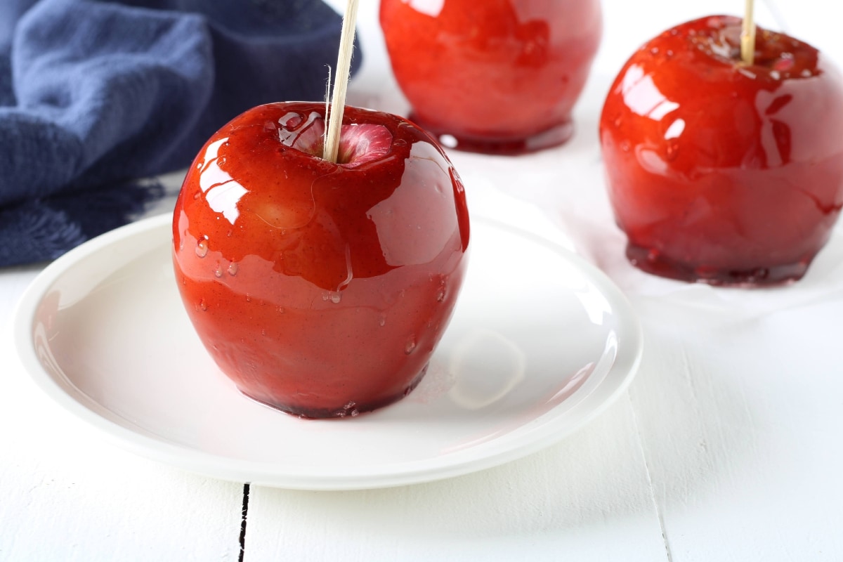 Pommes ensorcelées caramélisées