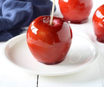 Pommes ensorcelées caramélisées
