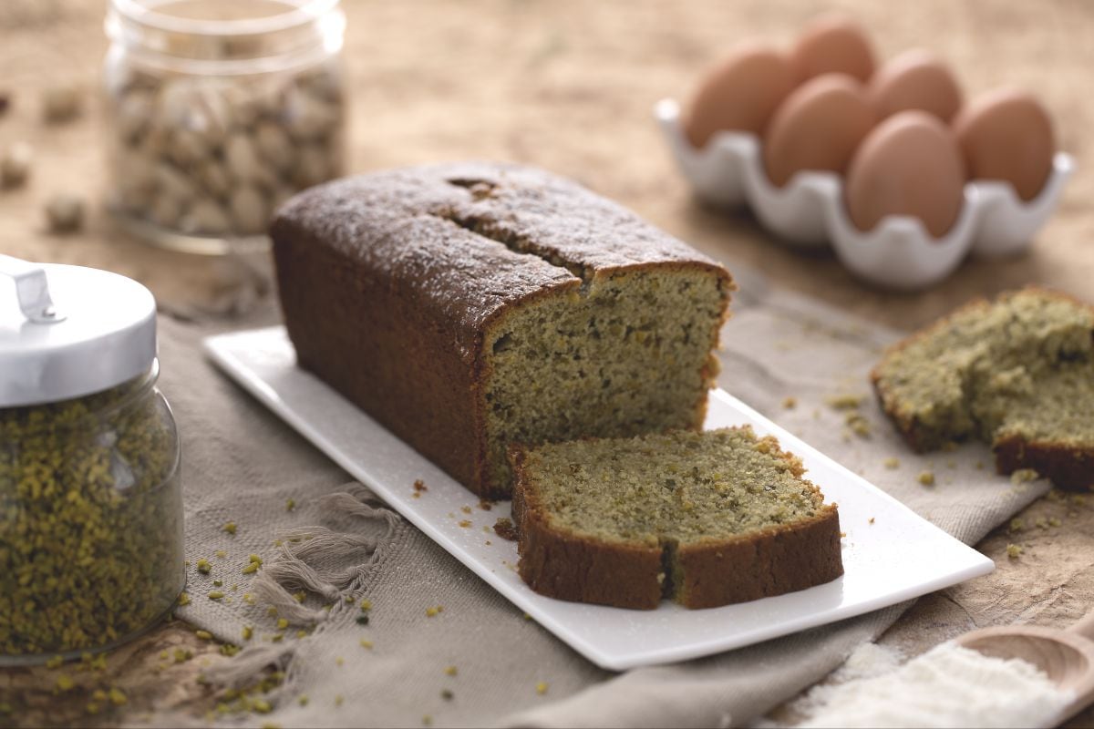 Cake au pistache